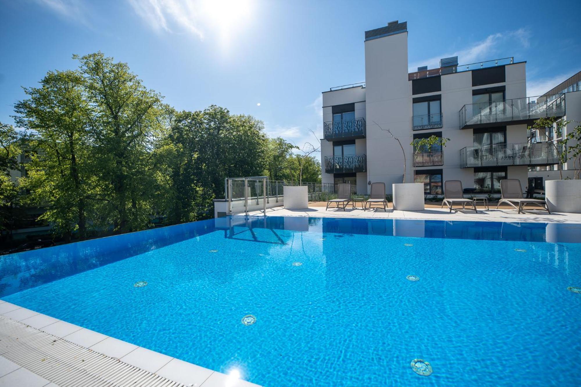 Faro Apartamenty Nadmorskie Tarasy Spa Przy Latarni I Molo Baseny, Sauny, Fitness I Parking W Cenie Kołobrzeg Exterior foto