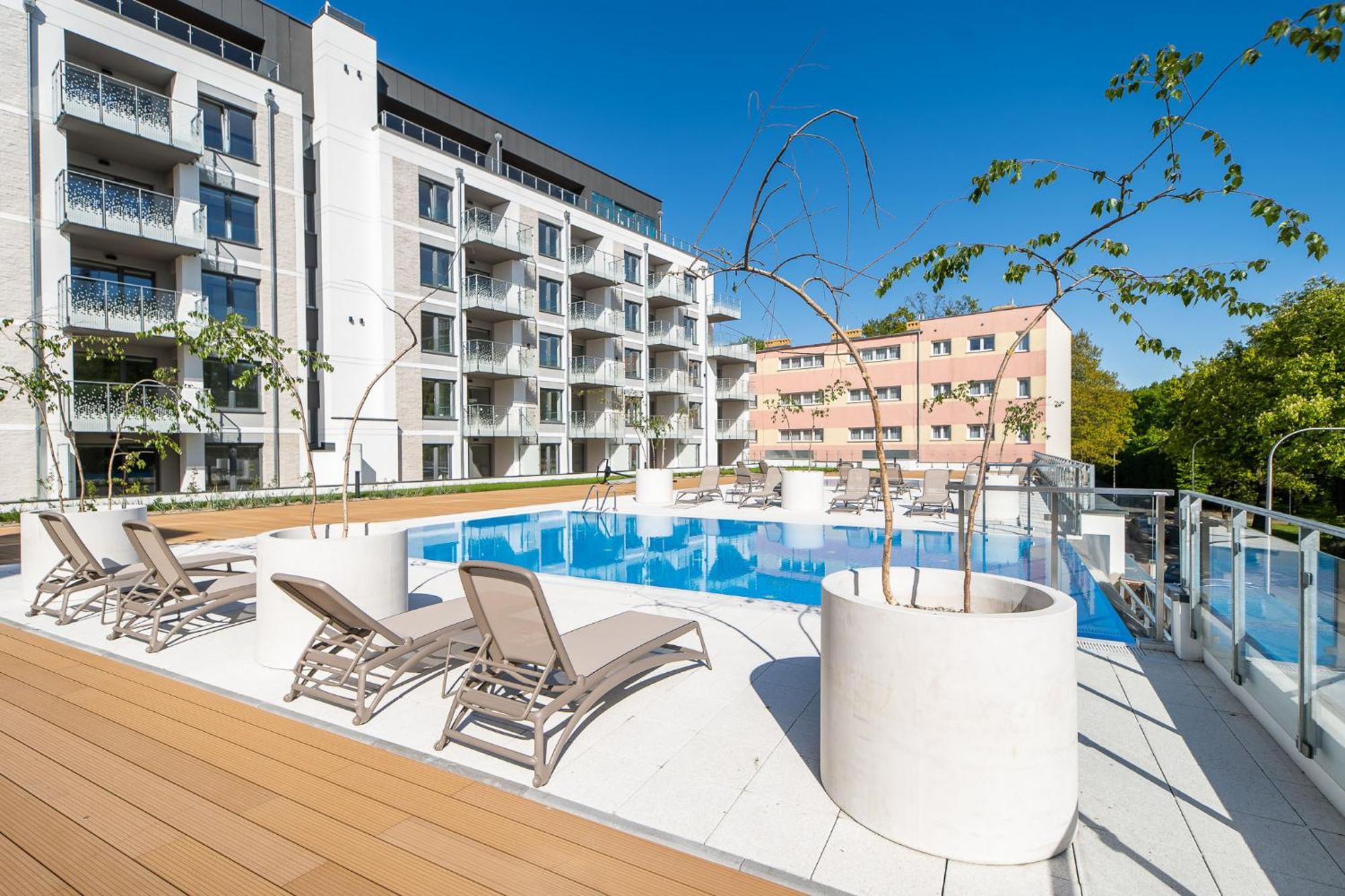 Faro Apartamenty Nadmorskie Tarasy Spa Przy Latarni I Molo Baseny, Sauny, Fitness I Parking W Cenie Kołobrzeg Exterior foto