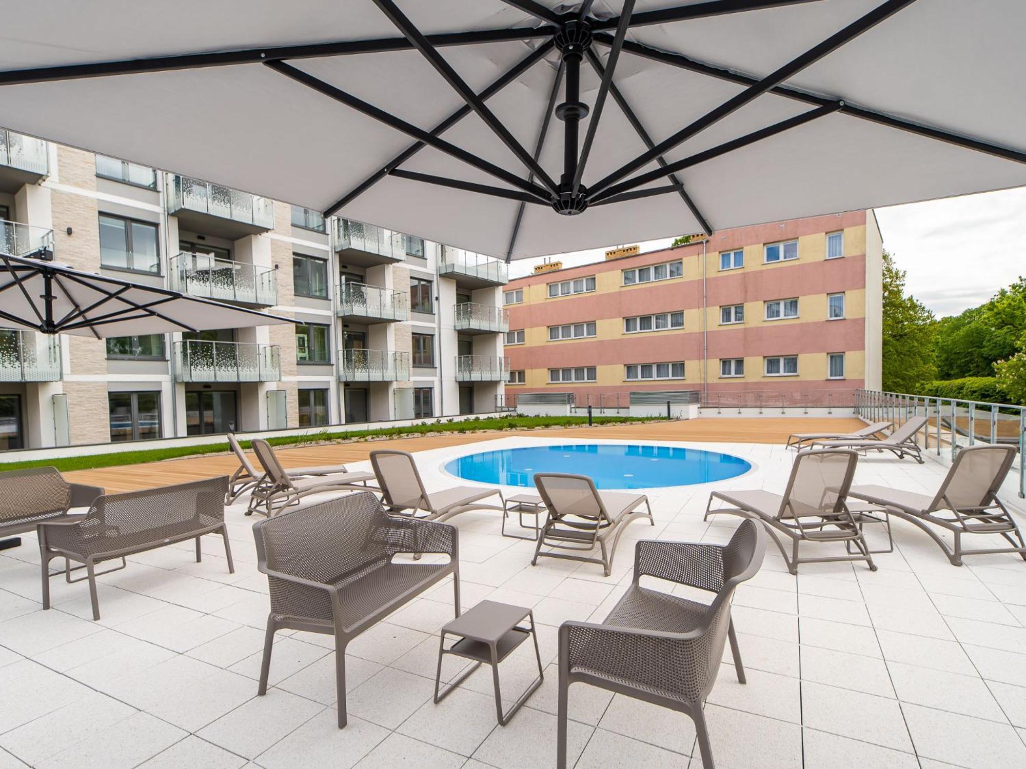 Faro Apartamenty Nadmorskie Tarasy Spa Przy Latarni I Molo Baseny, Sauny, Fitness I Parking W Cenie Kołobrzeg Exterior foto