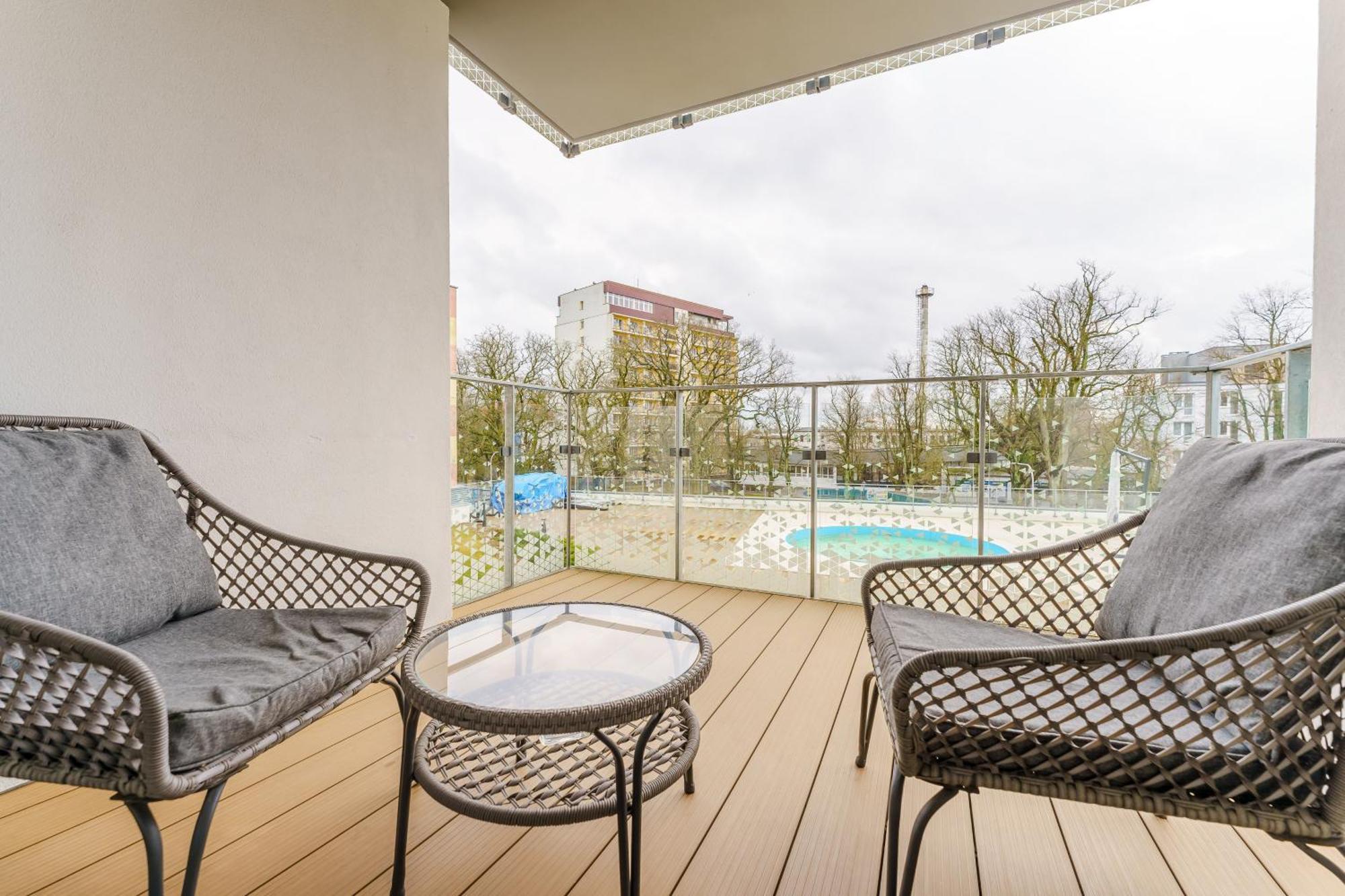 Faro Apartamenty Nadmorskie Tarasy Spa Przy Latarni I Molo Baseny, Sauny, Fitness I Parking W Cenie Kołobrzeg Habitación foto